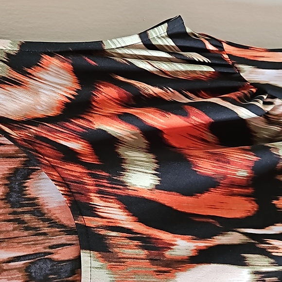 Fab fall colors sleeveless top. - Picture 7 of 10